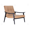 Wooden frame with armrest single Fynn chair sofa